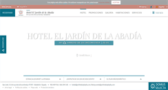 Desktop Screenshot of jardindelaabadia.com