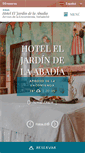 Mobile Screenshot of jardindelaabadia.com